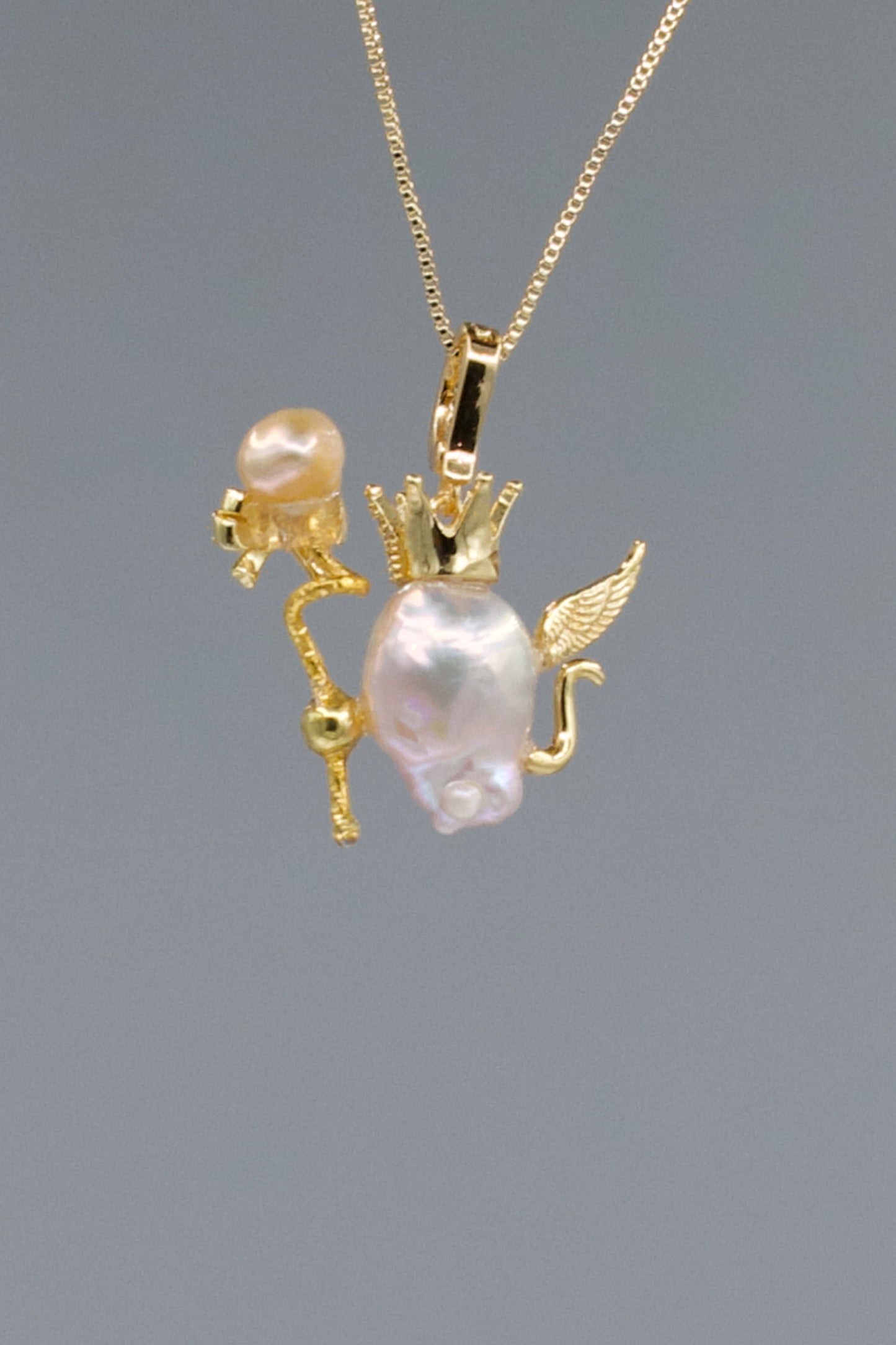 Pearl Accents – Baroque Pearl Necklace Signature Sets 009P027