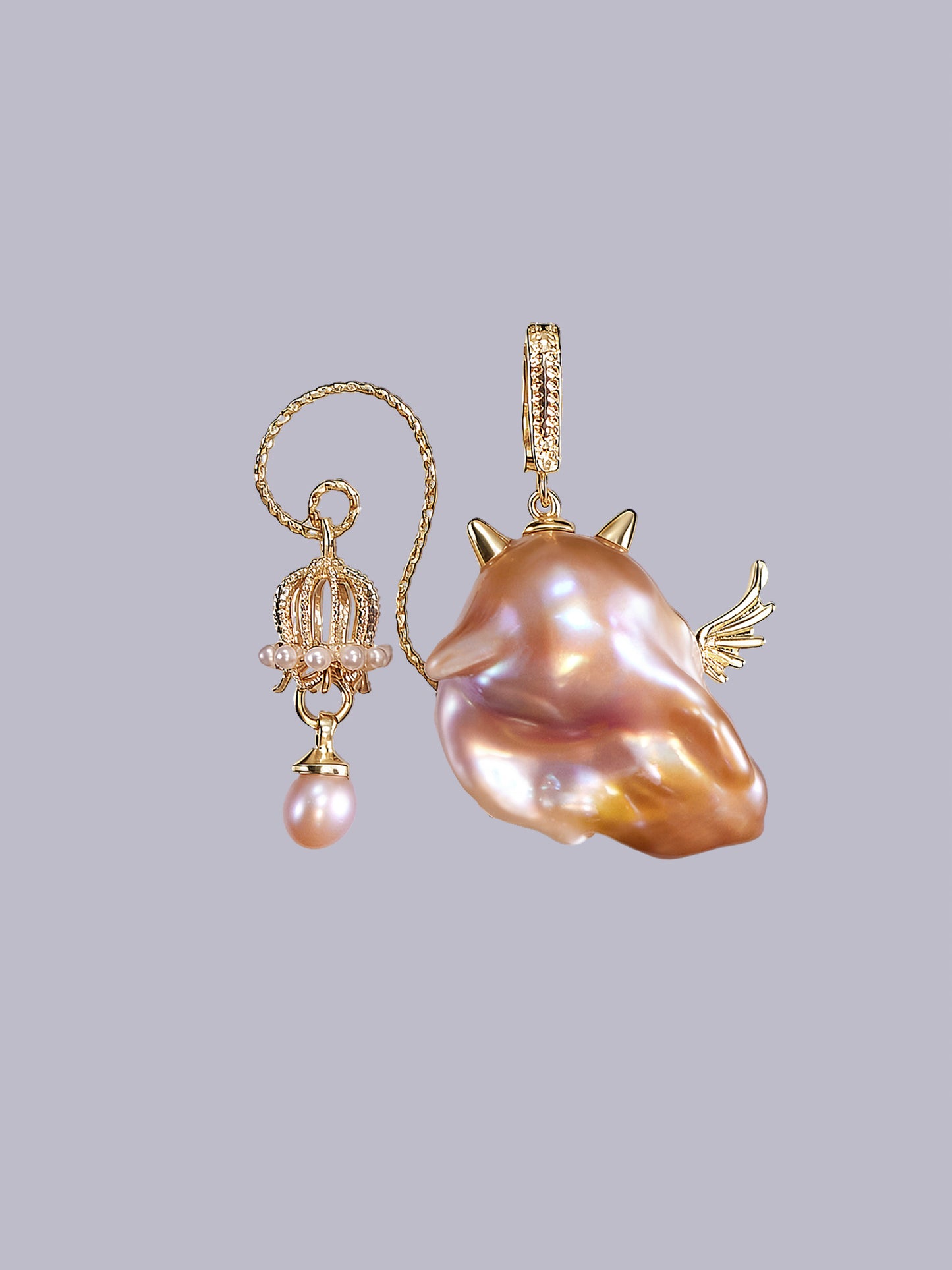 Pearl Accents – Baroque Pearl Necklace Signature Sets 889