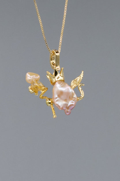 Pearl Accents – Baroque Pearl Necklace Signature Sets 009P012