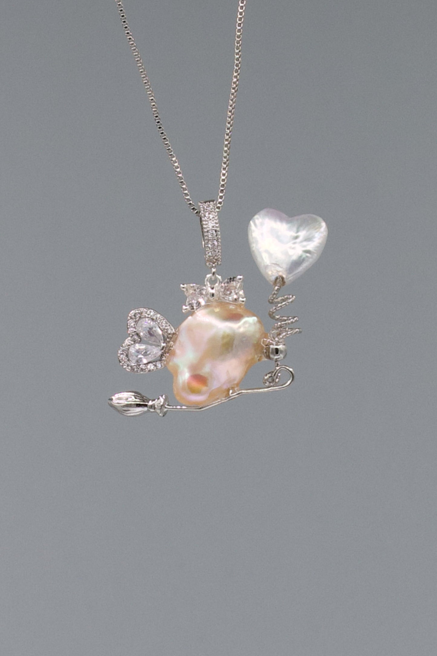 Pearl Accents – Baroque Pearl Necklace Signature Sets 010P011