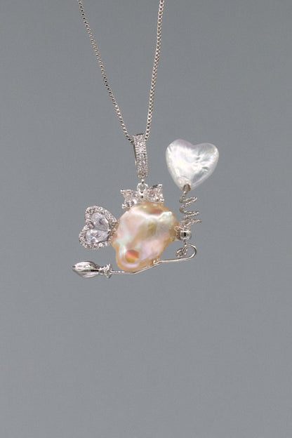 Pearl Accents – Baroque Pearl Necklace Signature Sets 010P011