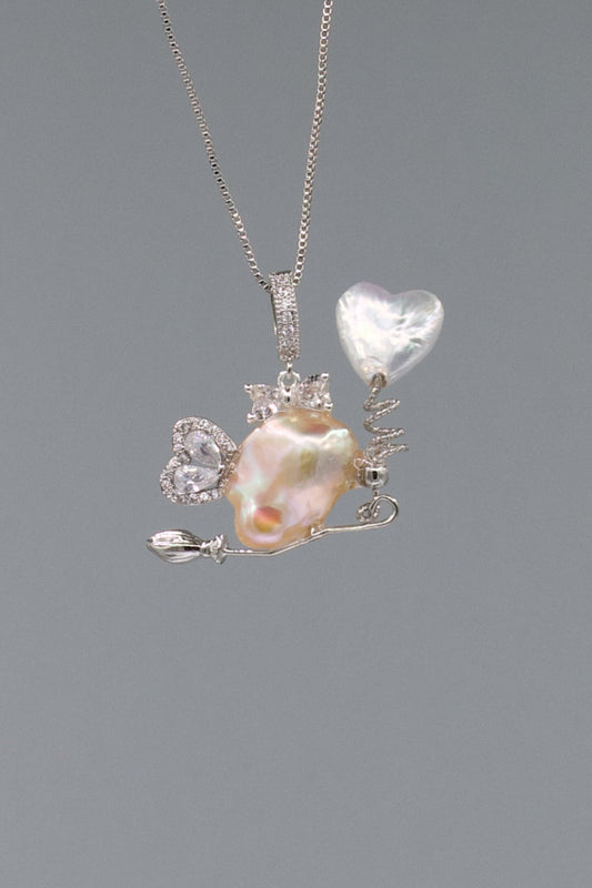 Pearl Accents – Baroque Pearl Necklace Signature Sets 010P011