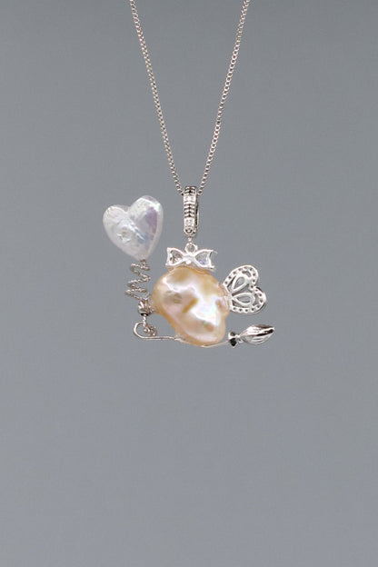 Pearl Accents – Baroque Pearl Necklace Signature Sets 010P011