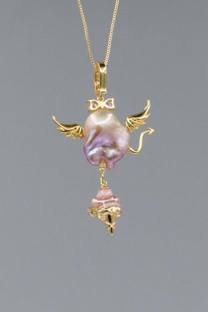 Pearl Accents – Baroque Pearl Necklace Signature Sets 023P086