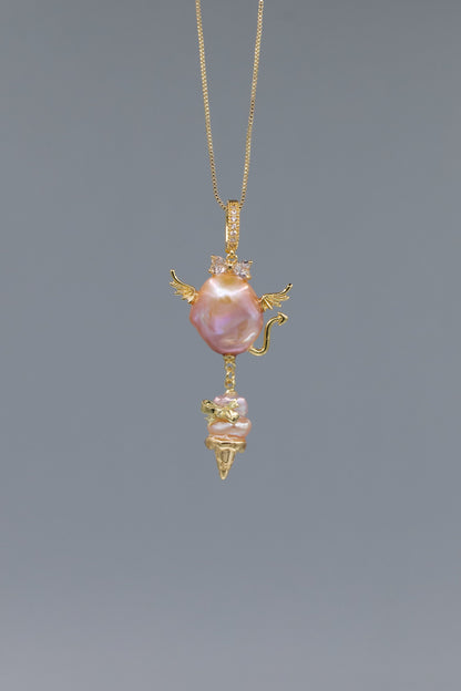Pearl Accents – Baroque Pearl Necklace Signature Sets 024P095