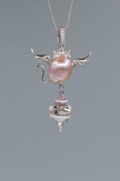Pearl Accents – Baroque Pearl Necklace Signature Sets 025P069