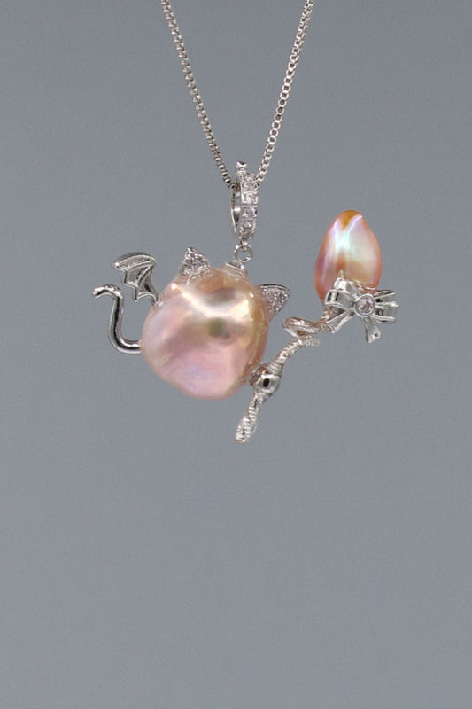 Pearl Accents – Baroque Pearl Necklace Signature Sets 031P098