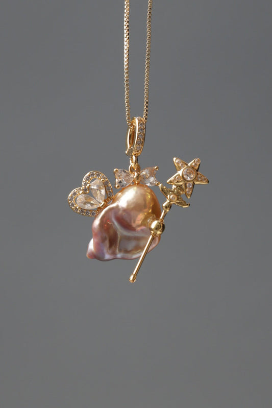 Pearl Accents – Baroque Pearl Necklace Signature Sets