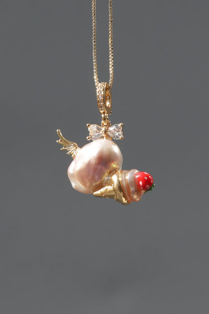 Pearl Accents – Baroque Pearl Necklace Signature Sets 034P070