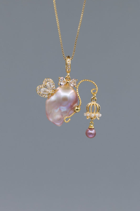 Pearl Accents – Baroque Pearl Necklace Signature Sets