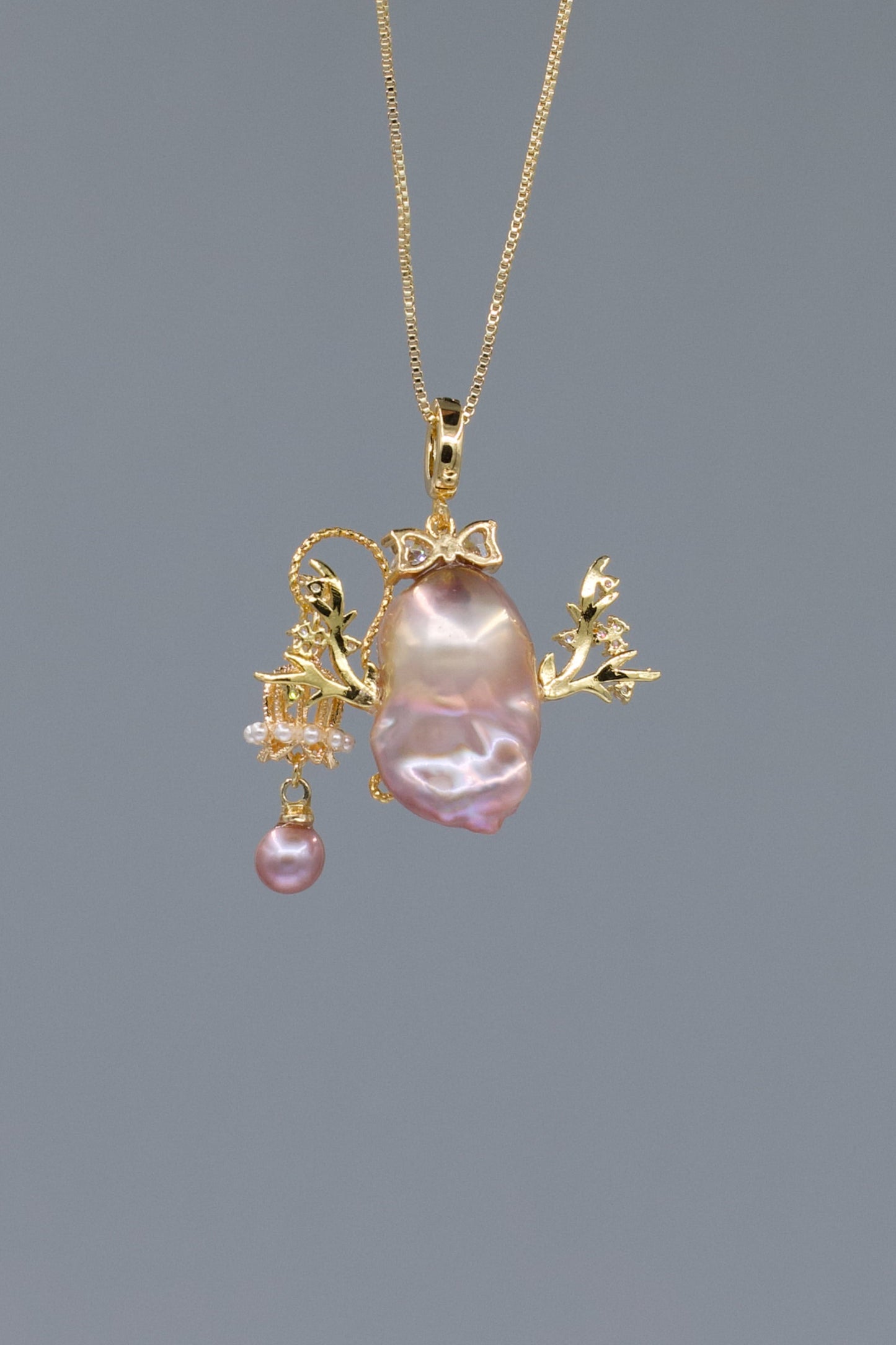 Pearl Accents – Baroque Pearl Necklace Signature Sets 045P198