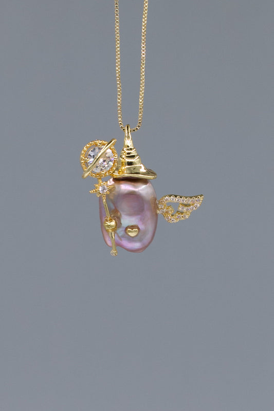 Pearl Accents – Baroque Pearl Necklace Signature Sets