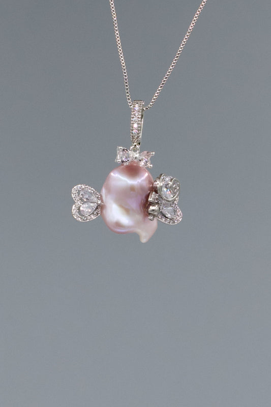 Pearl Accents – Baroque Pearl Necklace Signature Sets 050P196