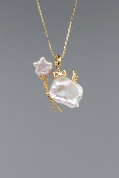 Pearl Accents – Baroque Pearl Necklace Signature Sets 061P134