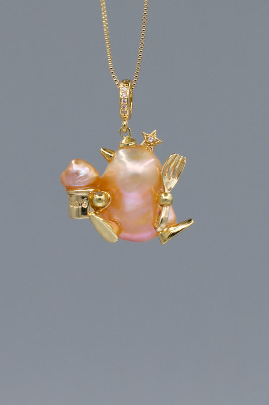 Pearl Accents – Baroque Pearl Necklace Signature Sets