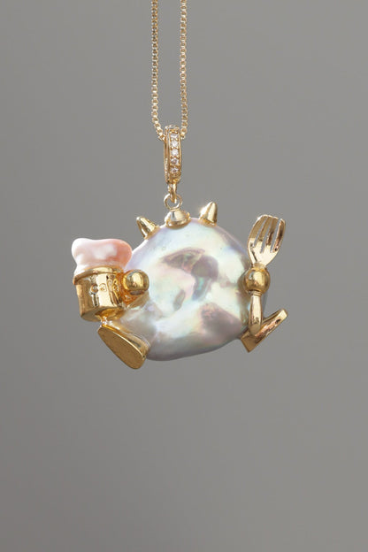 Pearl Accents – Baroque Pearl Necklace Signature Sets 073P527