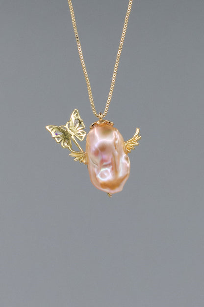 Pearl Accents – Baroque Pearl Necklace Signature Sets 076P512
