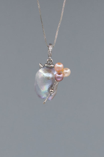 Pearl Accents – Baroque Pearl Necklace Signature Sets 080P523