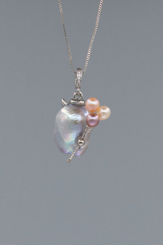 Pearl Accents – Baroque Pearl Necklace Signature Sets 080P523