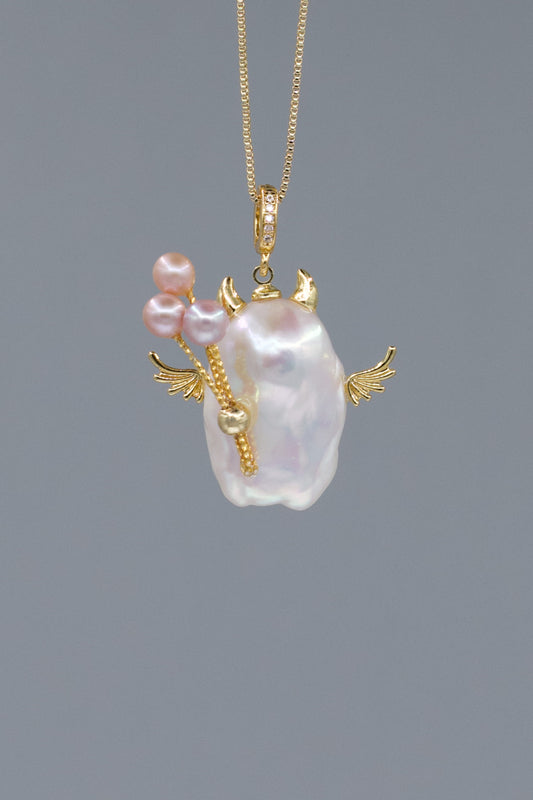 Pearl Accents – Baroque Pearl Necklace Signature Sets