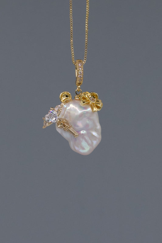 Pearl Accents – Baroque Pearl Necklace Signature Sets