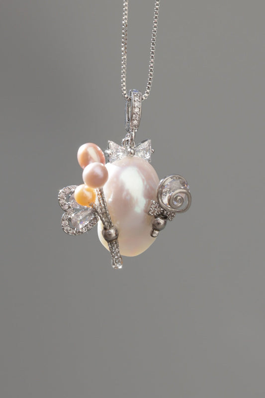 Pearl Accents – Baroque Pearl Necklace Signature Sets