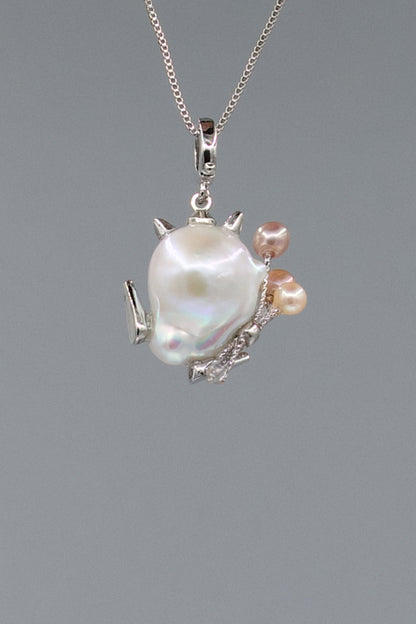 Pearl Accents – Baroque Pearl Necklace Signature Sets 097P430