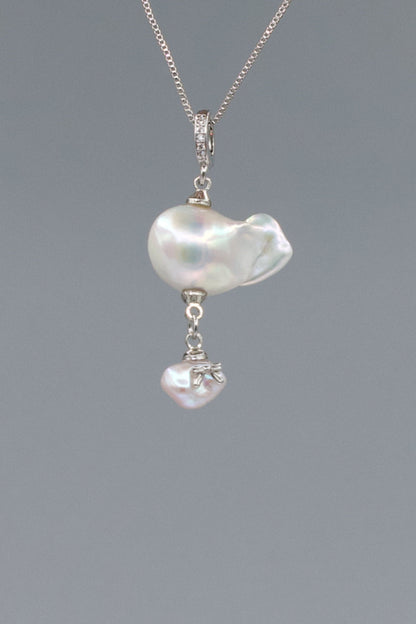 Pearl Accents – Baroque Pearl Necklace Signature Sets 099P431