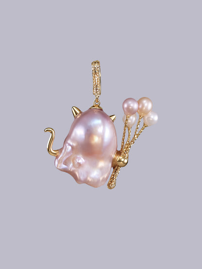 Pearl Accents – Baroque Pearl Necklace Signature Sets 1019