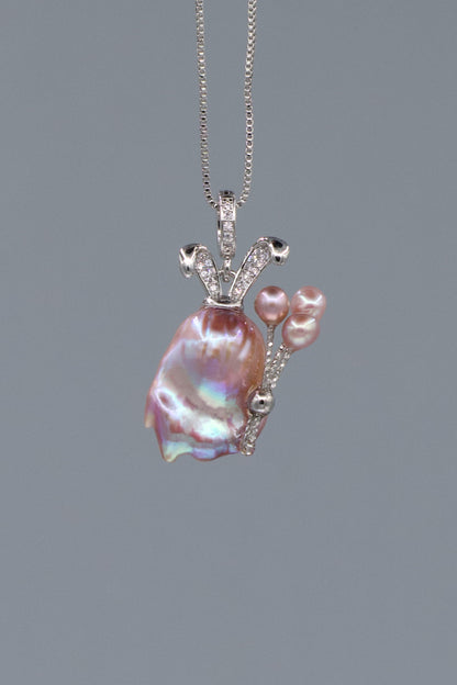 Pearl Accents – Baroque Pearl Necklace Signature Sets