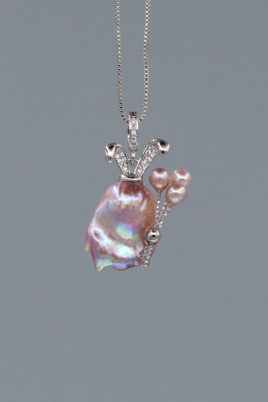 Pearl Accents – Baroque Pearl Necklace Signature Sets