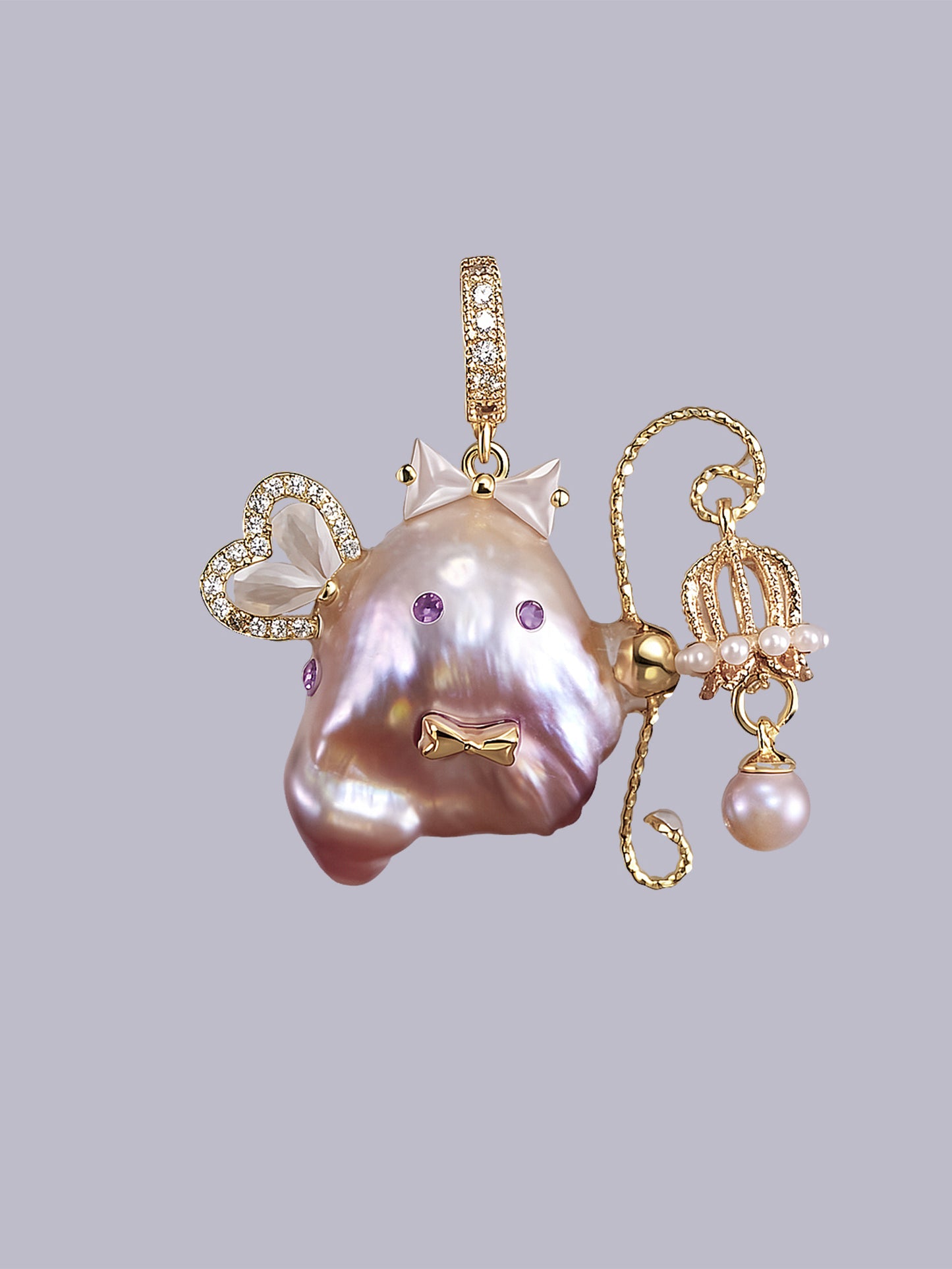 Pearl Accents – Baroque Pearl Necklace Signature Sets 1057