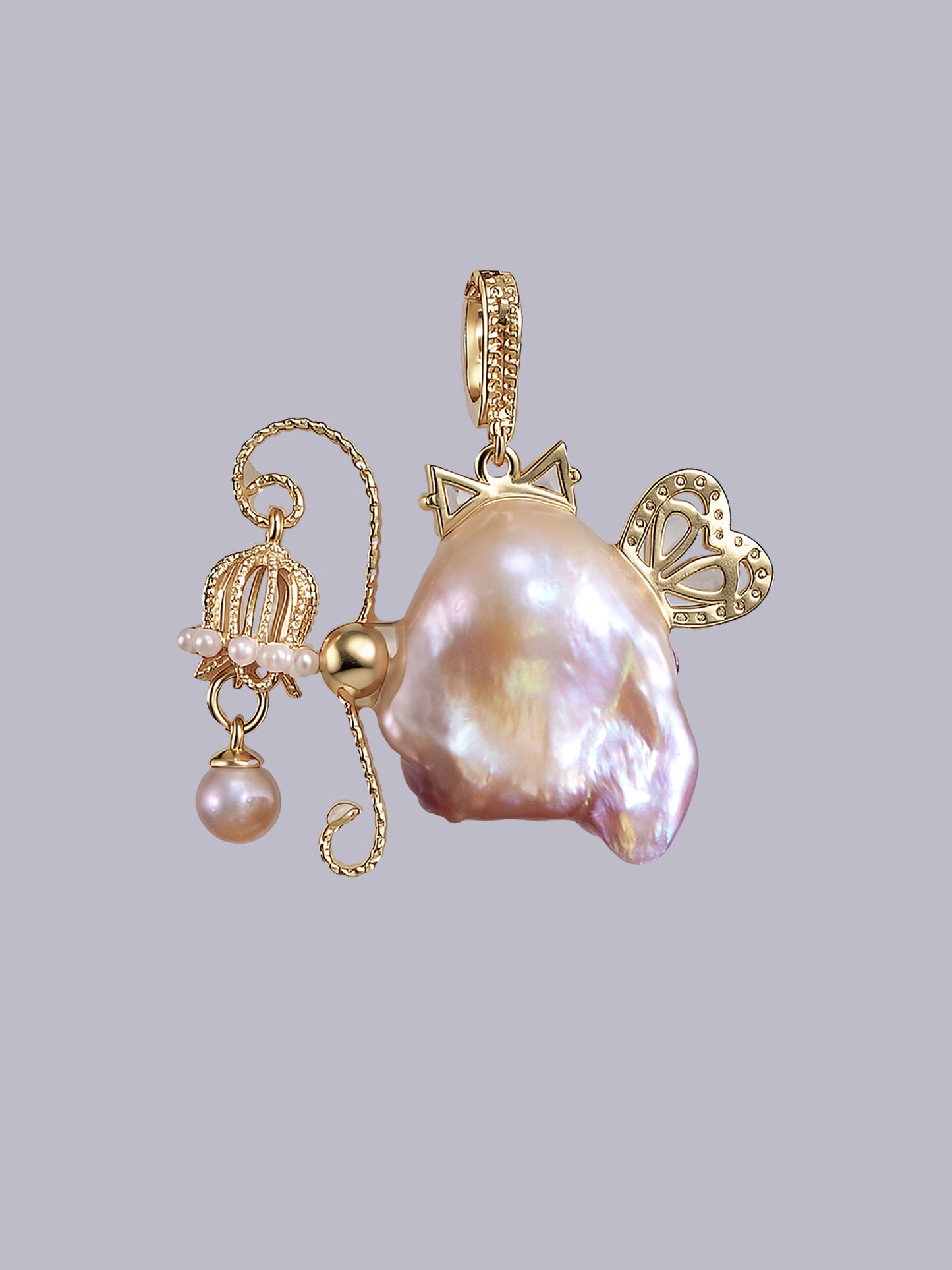 Pearl Accents – Baroque Pearl Necklace Signature Sets 1057