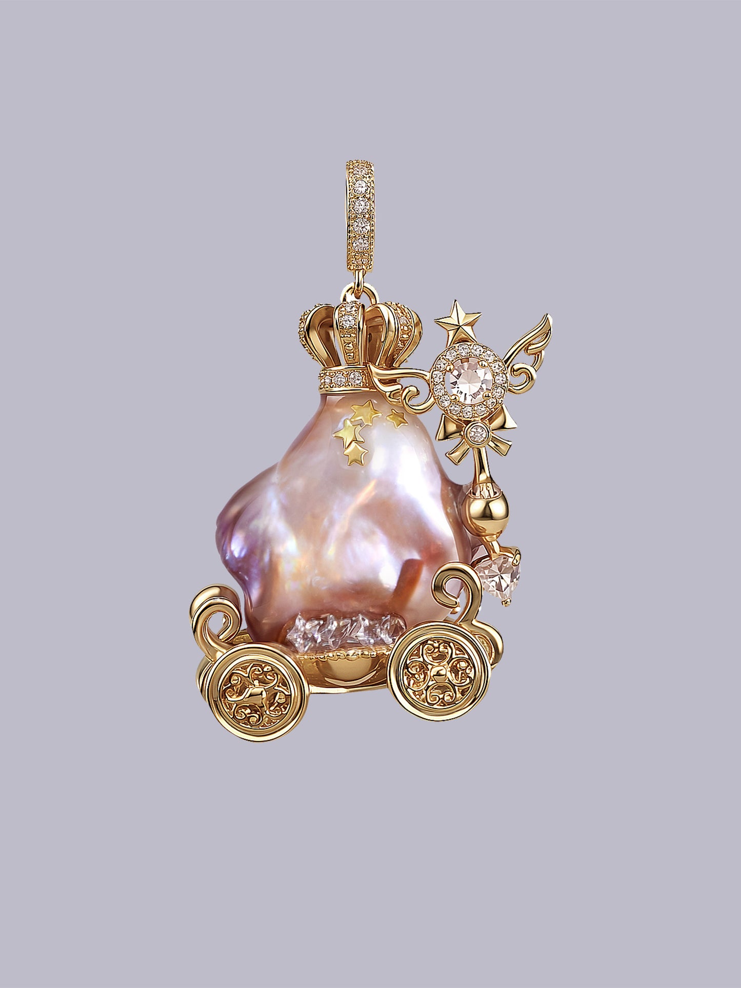 Pearl Accents – Baroque Pearl Necklace Signature Sets 1080