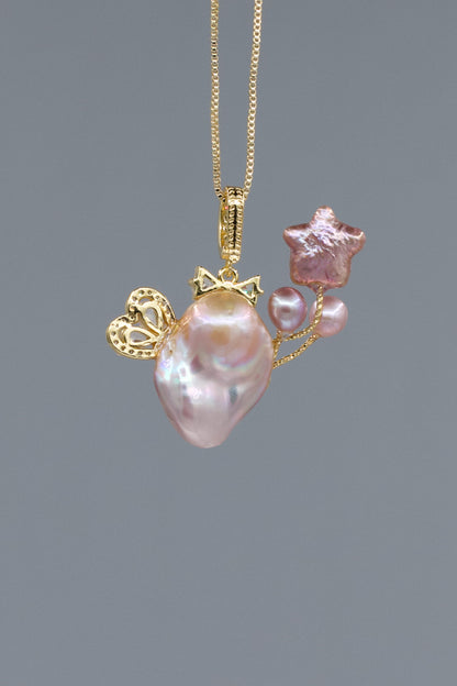 Pearl Accents – Baroque Pearl Necklace Signature Sets