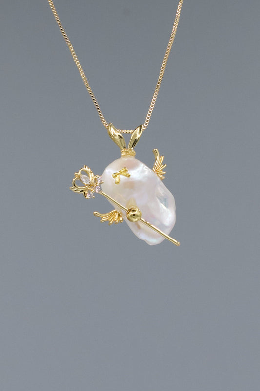 Pearl Accents – Baroque Pearl Necklace Signature Sets 128P125