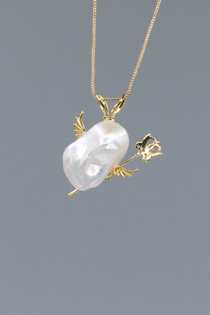 Pearl Accents – Baroque Pearl Necklace Signature Sets 128P125