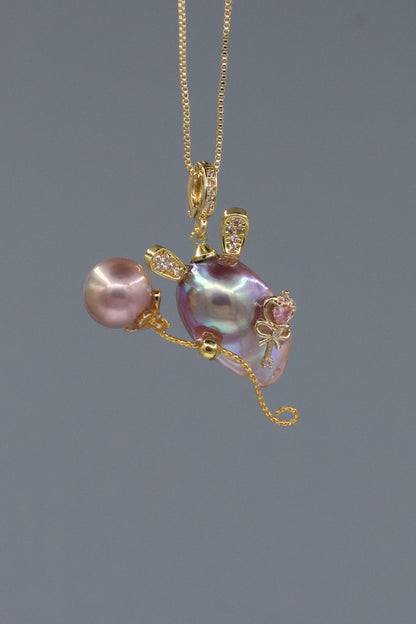 Pearl Accents – Baroque Pearl Necklace Signature Sets