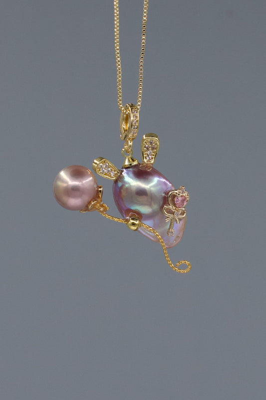 Pearl Accents – Baroque Pearl Necklace Signature Sets