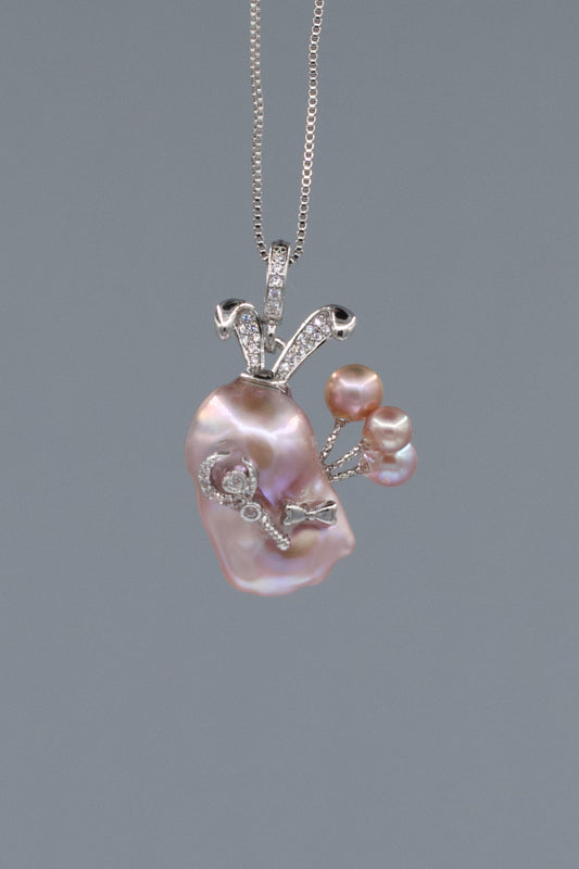 Pearl Accents – Baroque Pearl Necklace Signature Sets