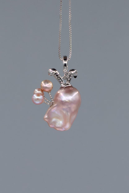 Pearl Accents – Baroque Pearl Necklace Signature Sets 134P164