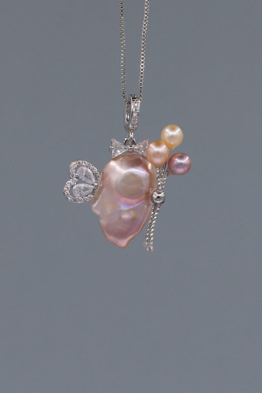 Pearl Accents – Baroque Pearl Necklace Signature Sets