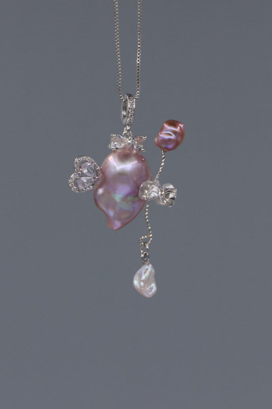 Pearl Accents – Baroque Pearl Necklace Signature Sets