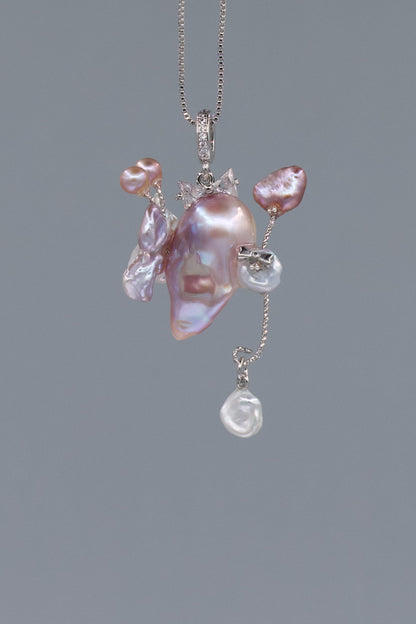 Pearl Accents – Baroque Pearl Necklace Signature Sets