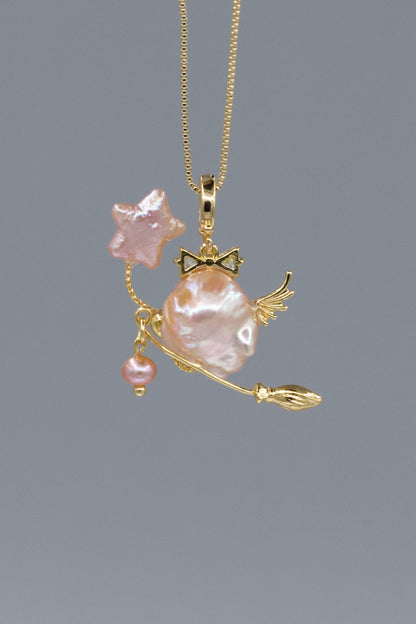 Pearl Accents – Baroque Pearl Necklace Signature Sets