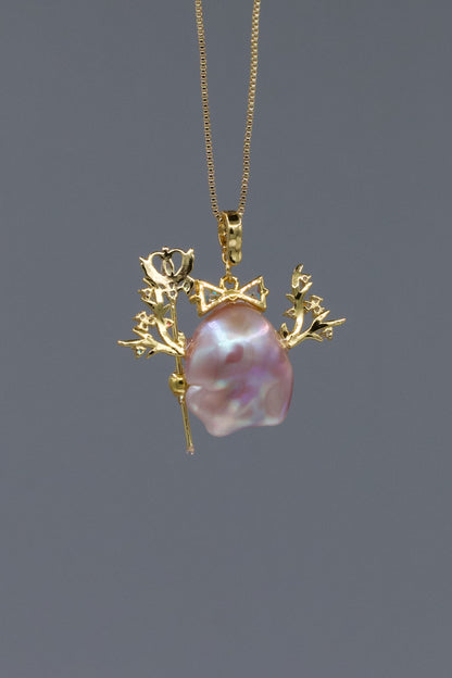 Pearl Accents – Baroque Pearl Necklace Signature Sets