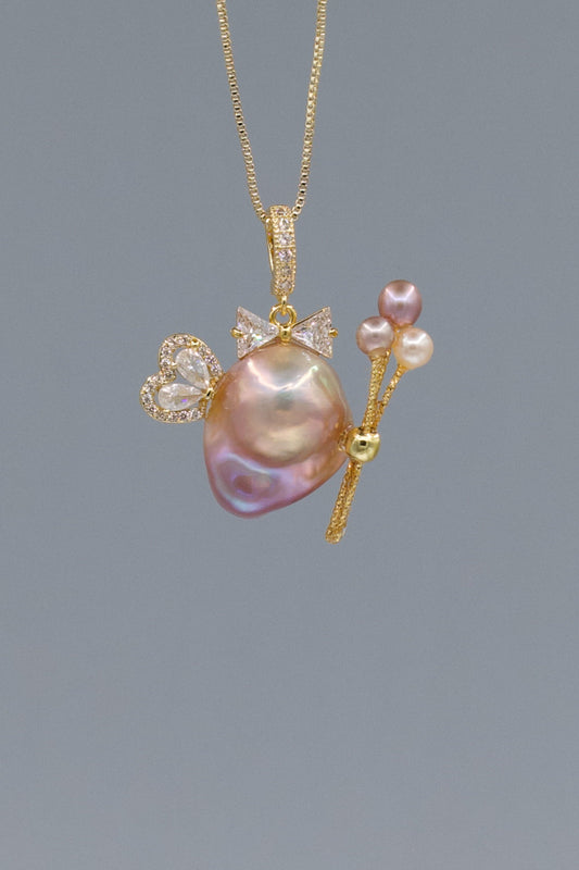 Pearl Accents – Baroque Pearl Necklace Signature Sets 198P323