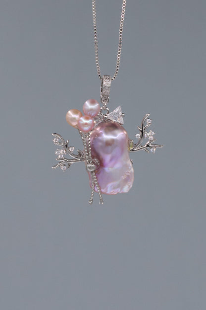 Pearl Accents – Baroque Pearl Necklace Signature Sets