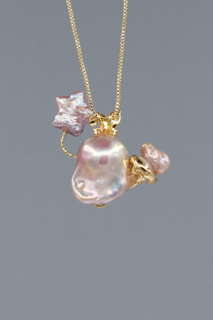 Pearl Accents – Baroque Pearl Necklace Signature Sets 228P161