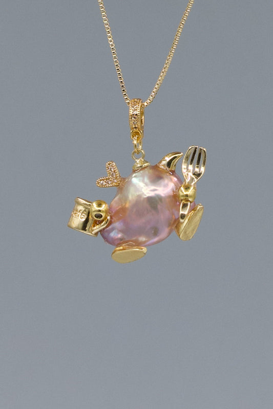 Pearl Accents – Baroque Pearl Necklace Signature Sets 230P343
